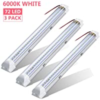 WZTO Barra de Luz 72 LED Interior del Coche led tubo DC 12-80V lpara de Coches Luz de LED Iluminaci Interior 500lm Tubo…